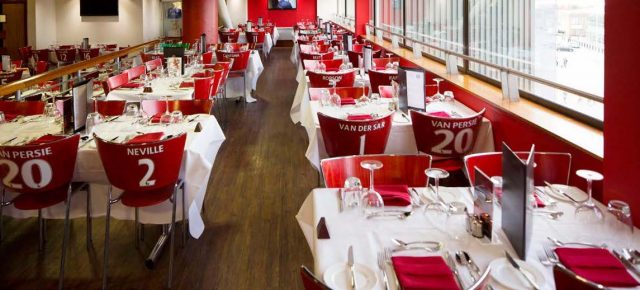 Restaurant in Old Trafford © Manchester United Football Club